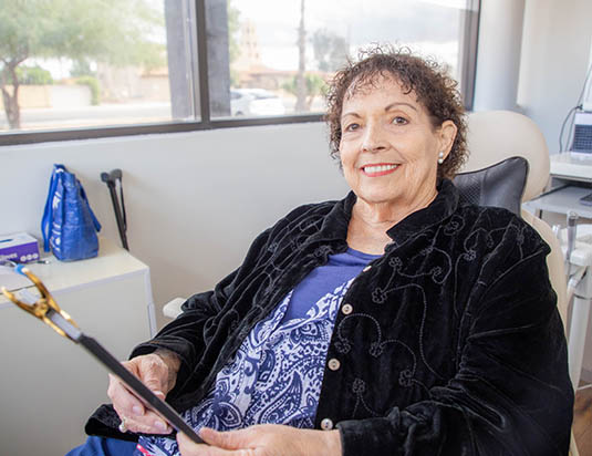 Happy patient at Glendale Gentle Dentistry in Glendale, AZ
